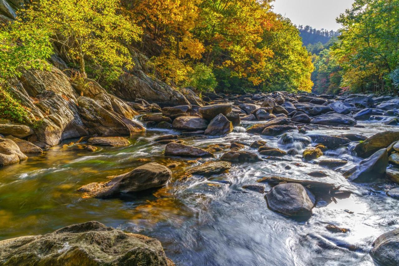 Rocky Top Lookout, 4 BR, Theater, Arcade, Bumper Pool, Hot Tub, Sleeps 12 Gatlinburg Buitenkant foto